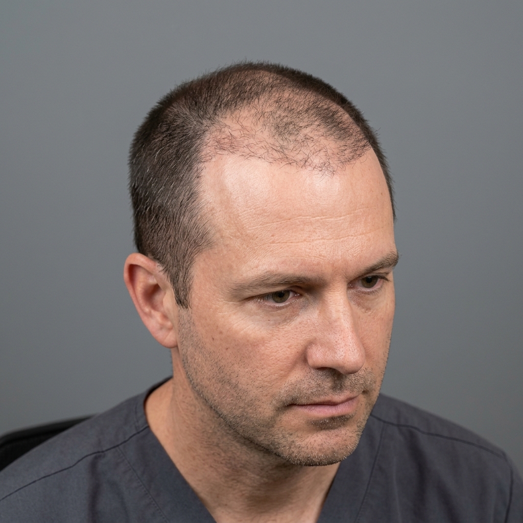 Patient before transplant