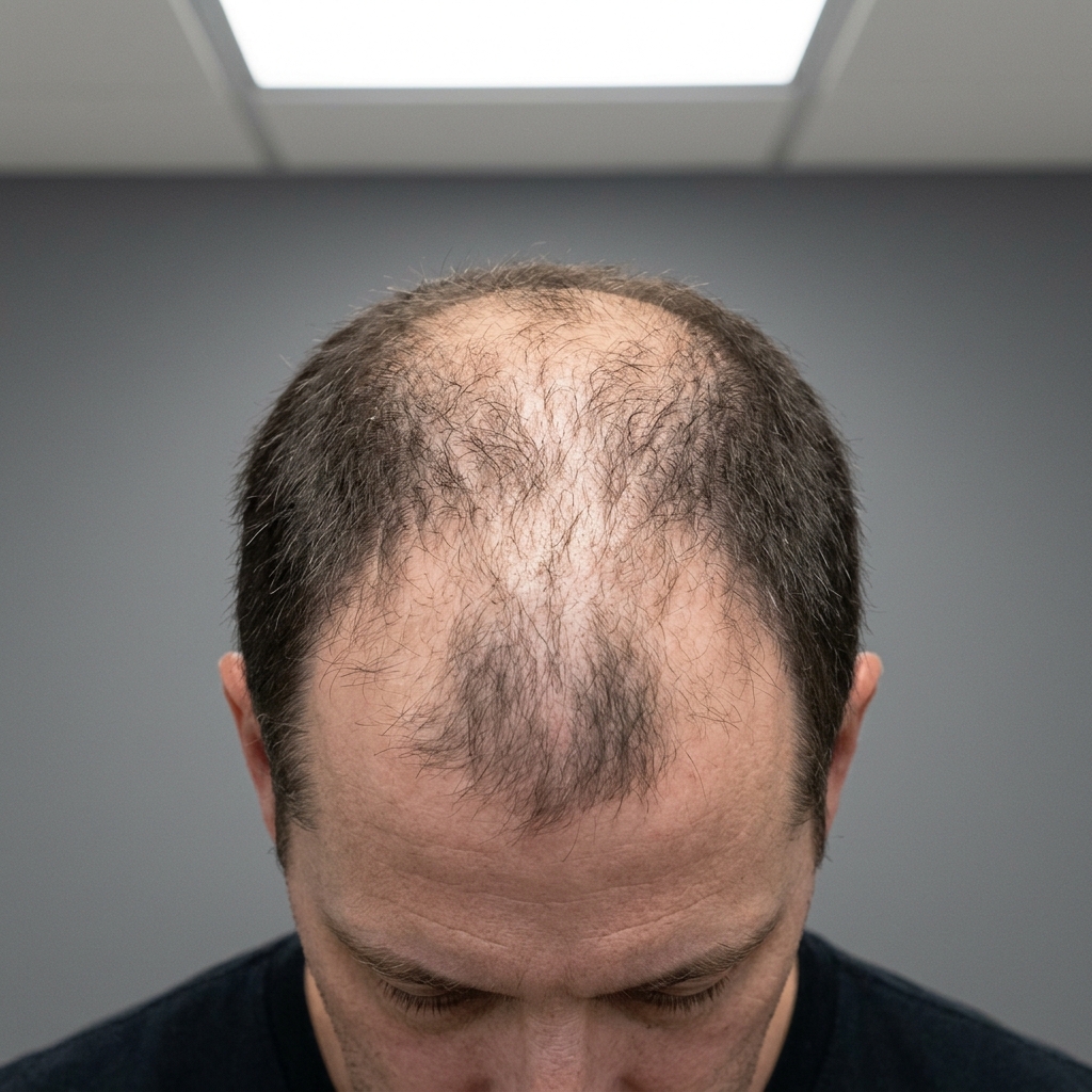 Patient before transplant